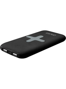 Awei P98K Wireless Power Bank 7000mAh με 2 Θύρες USB-A Black