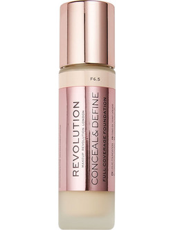 Makeup Revolution Conceal & Define Full Coverage F6.5 Liquid Foundation 23ml