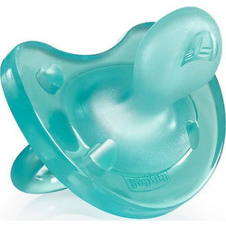 Chicco Physio Soft Ανατομική Ορθοδοντική Πιπίλα Σιλικόνης 6-16m Μπλε