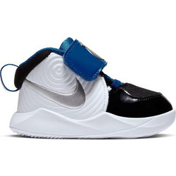 Nike Team Hustle D 9 Παιδικά Αθλητικά Παπούτσια για Μπάσκετ Μαύρα Λευκά CK0617-001
