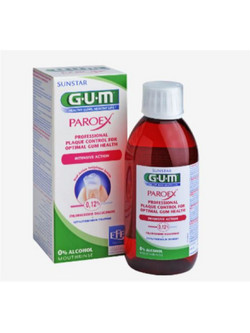 Gum Paroex 0.12% Στοματικό Διάλυμα για Προστασία Ούλων Κατά της Πλάκας 300ml