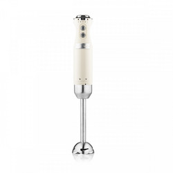 Westinghouse Retro WKHBS270WH Ραβδομπλέντερ με Ανοξείδωτη Ράβδο 600W