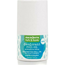 Macrovita Aqua Παιδικό Αποσμητικό Roll On Χωρίς Αλουμίνιο 50ml
