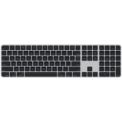 Apple Magic Keyboard with Numeric Keypad & Touch ID 2022 Space Grey Ασύρματο Πληκτρολόγιο