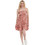 Funky Buddha Mini Καλοκαιρινό Καθημερινό Φόρεμα Ροζ FBL005-119-13