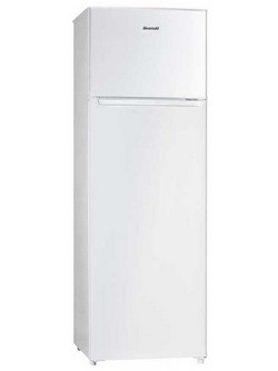 Brandt BFD6521SW Δίπορτο Ψυγείο 248lt Υ164.5xΠ55xΒ60cm Λευκό