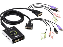 Aten KVM Switch CS682 2 x USB DVI / Audio Cable