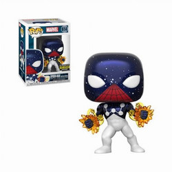 Funko Pop! Marvel 614 Spider-Man Captain Universe Exclusive