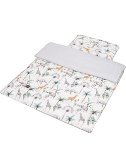 Tuttolina Tepee Σετ Λίκνου White/Grey 3τμχ