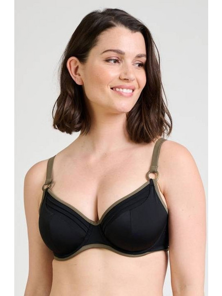 Sans Complexe Bikini Top με Ενίσχυση Μαύρο 78AAH70