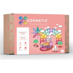 Connetix Magnetic Tiles Pastel Mega Pack 202τμχ