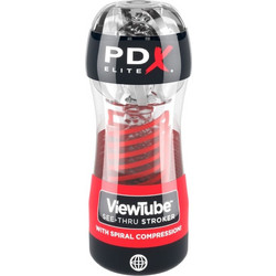 Pipedream PDX Elite Viewtube 2 Stroker Pocket Αυνανιστήρι 1τμχ