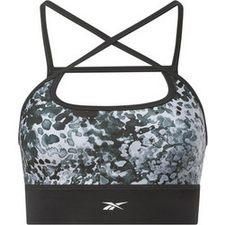 Reebok Mod Safari Poly Bralette Training Αθλητικό Μπουστάκι με Μέτρια Στήριξη Πράσινο Mint 100034740-Black