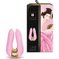 Shunga Erotic Art Aiko Διπλός Δονητής Ροζ