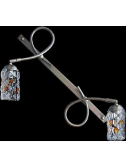Swarovski Zic Κρεμαστό Φωτιστικό Οροφής με Κρύσταλλα Δίφωτο D2-83742-0632-04