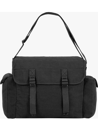 Highlander Haversack Ανδρική Τσάντα Ώμου / Χιαστί Μαύρη