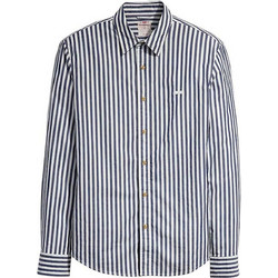 Levi's Ανδρικό Πουκάμισο Βαμβακερό Μακρυμάνικο Slim Fit Μπλε 86625-0041