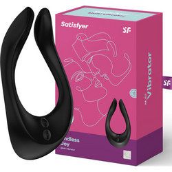 Satisfyer Partner Multifun 2 Κλειτοριδικός Δονητής 13cm Μαύρος