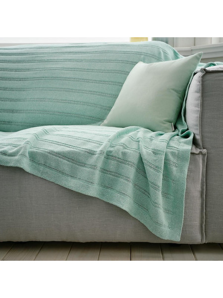 Gofis Home Ριχτάρι Πολυθρόνας 135x170 380/11 Glass Aqua