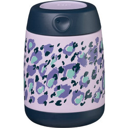 B.Box Mini Wild Ανοξείδωτο Παιδικό Σετ Δοχείο Φαγητού Ισοθερμικό Λιλά 210ml