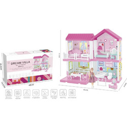 Zita Toys Κουκλόσπιτο Dream Villa 005.556-6
