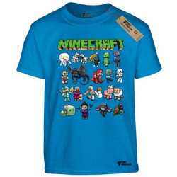 Takeposition Minecraft Heroes Collection Παιδικό T-Shirt Κοντομάνικο Τιρκουάζ 806-4767-16