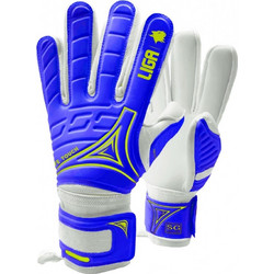 Ligasport GK Safe Touch Γάντια Τερματοφύλακα Μπλε
