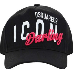 Dsquared2 Baseball Ανδρικό Καπέλο Jockey Υφασμάτινο Μαύρο BCW079105C00001-2124