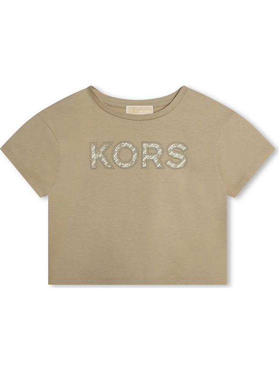 Michael Kors Παιδικό T-Shirt Κοντομάνικο Χακί R30083-215
