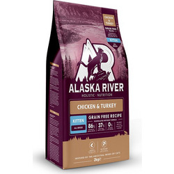 Alaska River Grain Free Kitten Chicken & Turkey 2kg