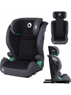 Lionelo iGo Κάθισμα Αυτοκινήτου i-Size 15-36kg ISOfix Black Grey