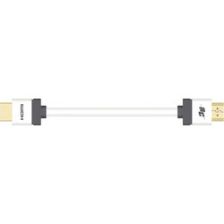 Real Καλώδιο HDMI 2.0 HDMI Male to HDMI Male 1m White