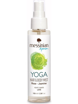 Messinian Spa Yoga Rose & Jasmine Hair & Body Mist 100ml