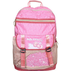 SunCe Hello Kitty Σχολική Τσάντα Πλάτης Δημοτικού Φούξια HP4-9630