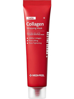 Medi-Peel Red Lacto Collagen Wrapping Mask Κρεμώδης Μάσκα Προσώπου για Ενυδάτωση & Αντιγήρανση με Κολλαγόνο 70ml