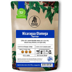 Ingagi Coffee Nicaragua Olomega Καφές Espresso Arabica σε Κόκκους 250gr