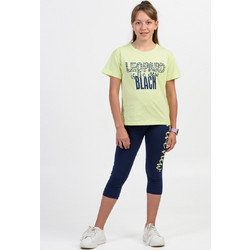 TraX Παιδικό Σετ για Κορίτσι Καλοκαιρινό Lime Navy Μπλε 45179