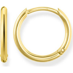 Thomas Sabo Γυναικεία Σκουλαρίκια Κρίκοι από Ασήμι 925 Επιχρυσωμένα CR608-413-12