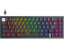 Havit KB874L Gaming Πληκτρολόγιο 60% RGB Black