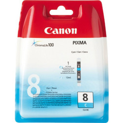 Canon CLI-8C Blister Cyan Μελάνι Εκτυπωτή Inkjet 0621B028