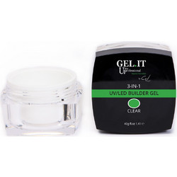 Gel.It.Up Clear 3-in-1 Builder Gel 40gr