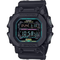 Casio G-Shock Ψηφιακό Ανδρικό Ρολόι Χρονογράφος Solar με Μαύρο Καουτσούκ Λουράκι GX-56MF-1ER