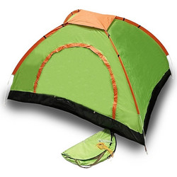 Colorlife Σκηνή Camping Ιγκλού 4 Ατόμων Καλοκαιρινή 200x200x135cm V2091GRN