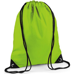 BagBase BG10 Τσάντα Πλάτης Γυμναστηρίου Lime