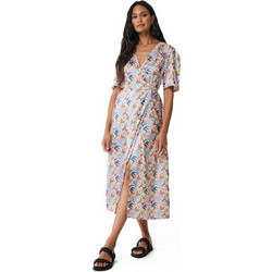 Mexx Midi Καλοκαιρινό Καθημερινό Φόρεμα Κρουαζέ Πολύχρωμο MF006305041W-300007