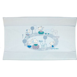 Brevi Universal Club Σκληρή Αλλαξιέρα Μωρού Πλαστική 82x47cm Γαλάζια
