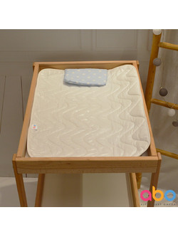 Abo Carousel Φορητή Αλλαξιέρα Μωρού Υφασμάτινη 70x50cm Γαλάζια