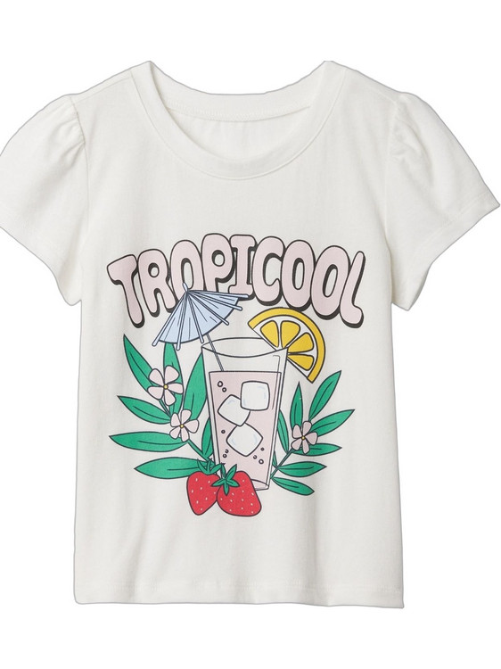 Gap Παιδικό T-Shirt Κοντομάνικο Λευκό 429397003