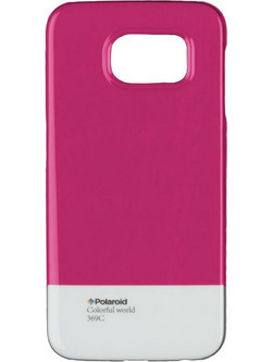 Polaroid Θήκη Κινητού Samsung Galaxy S6 από Σκληρό υλικό για την Προστασία του Smartphone, 97970 Χρώμα Φούξια - Polaroid