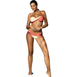 Marko Olimpia Bikini Set Strapless με Ενίσχυση Κοραλί Μπεζ M-438